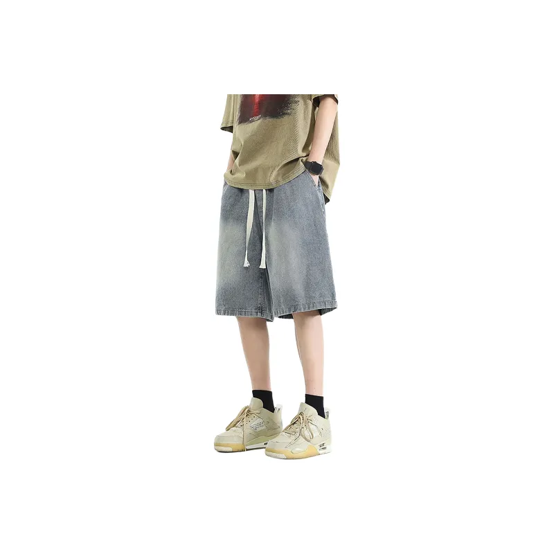 MKIEZER Denim Shorts Unisex-4