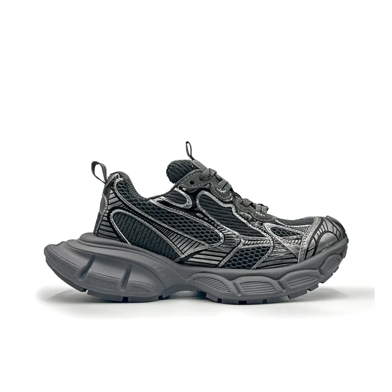 Hong Kong Meng Slip Resistant, Breathable, Height Increasing Low Top Chunky Sneakers Unisex-29