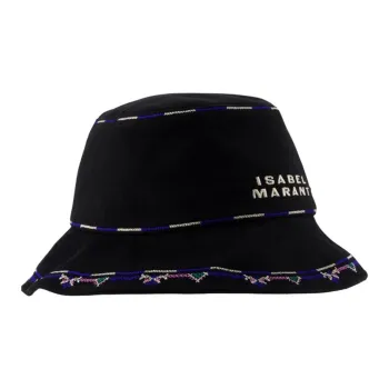 ISABEL MARANT ETOILE Cotton Bucket Hats Unisex Black