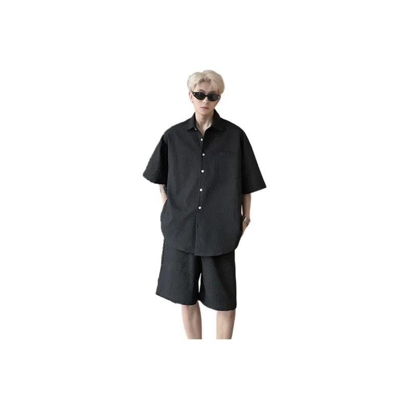 City Hipster Shirt Matching Set Unisex-4