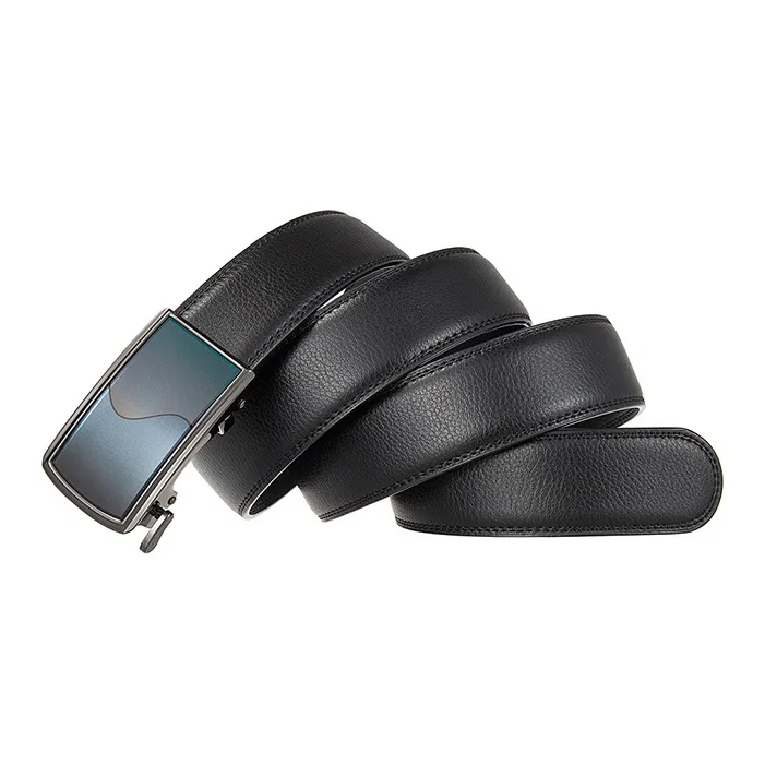 YUZHAOLIN Cow Leather Belts Men's Width 3.5CM-3