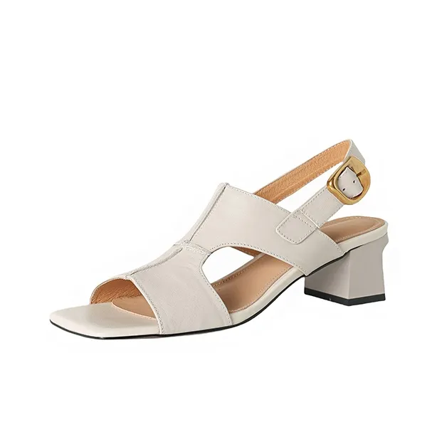YIKEFEI One Strap Sandals Women's-6