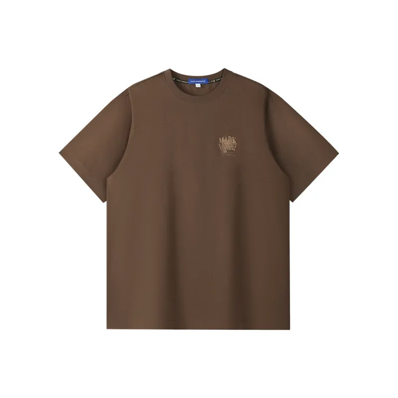 FAIRWHALE T Shirts Unisex Cocoa Brown-0