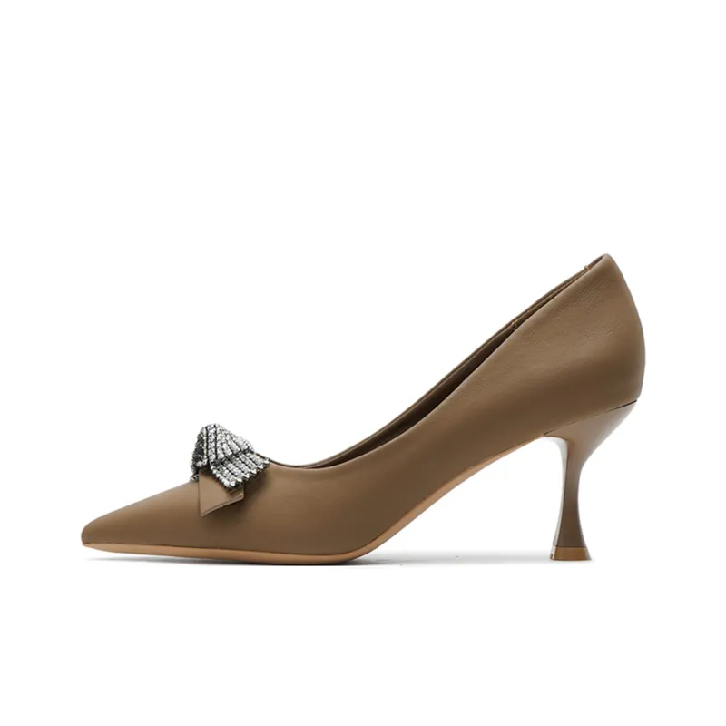 Lan Miao Slim Heel High Heels Women's-14