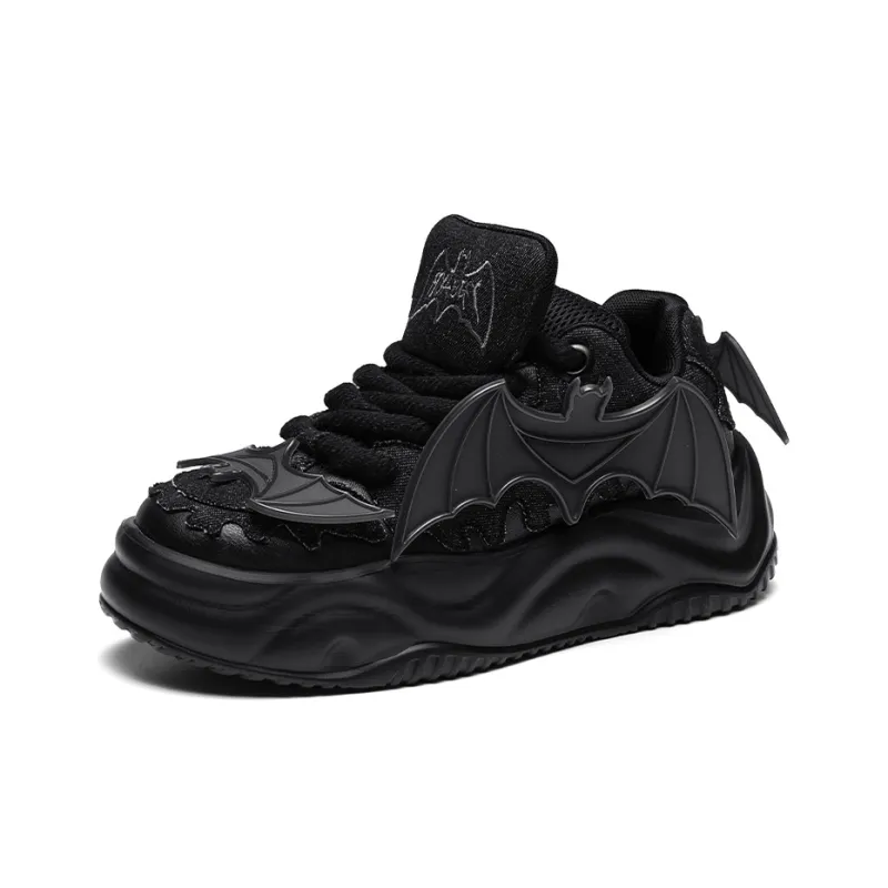 K 61 Cushioning, Wear Resistant Low Top Skateboard Shoes Unisex Black-1