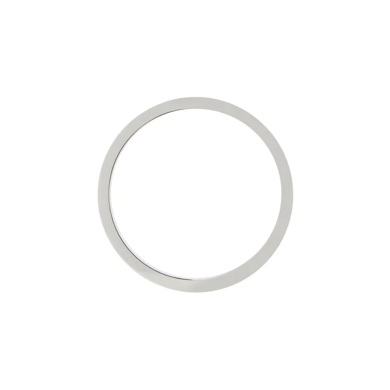 CARTIER C De Cartier Rings Platinum Rings Unisex-1