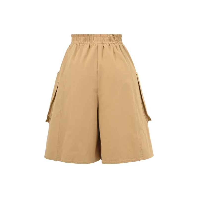 SNBL Casual Shorts Women's Khaki-1