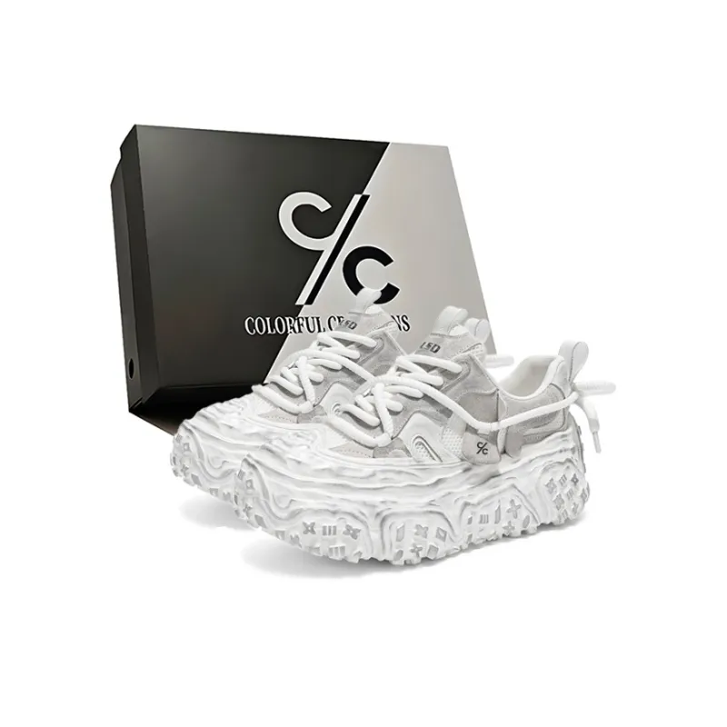 Colorful Creations Anti Slip Wear Resistant Chunky Sneakers Men's-0