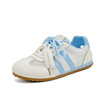 La Chapelle Abrasion Resistant Rebound Low Top Casual Shoes Women's Blue