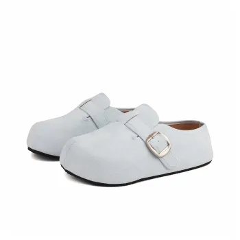 OAOQ Quiet Abrasion Resistant Slip Resistant Closed Toe Slippers Women's