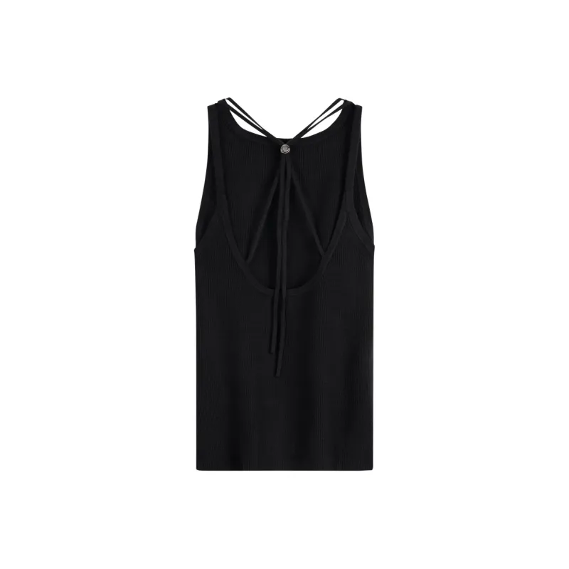 Calvin Klein Tank Tops Women's UB1 Space Black-1