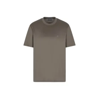 EMPORIO ARMANI SS25 T Shirt Men's Gray Green
