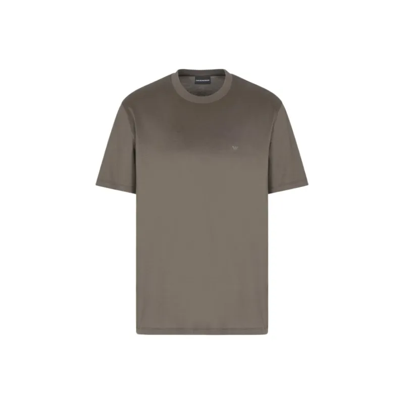 EMPORIO ARMANI SS25 T Shirt Men's Gray Green-0
