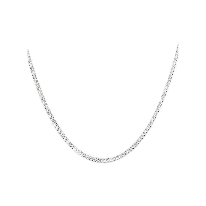 TOM WOOD 925 Sterling Silver Necklaces Unisex Silver-1