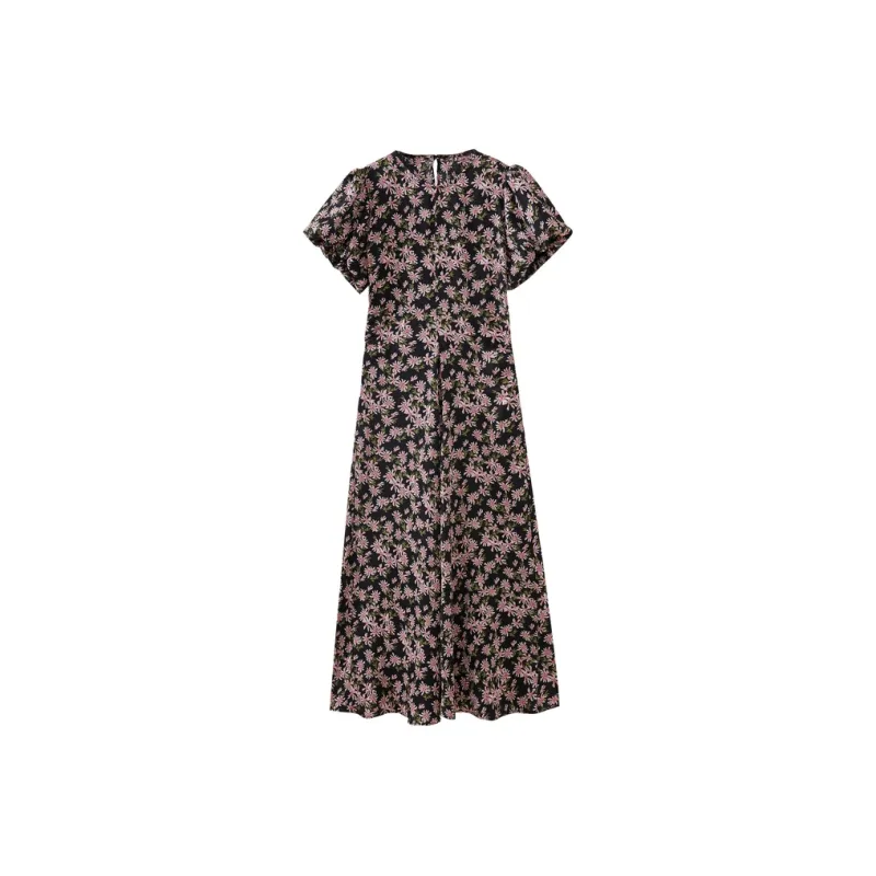 SHUIYUNJIAN Long Sleeved Dress Women's-0