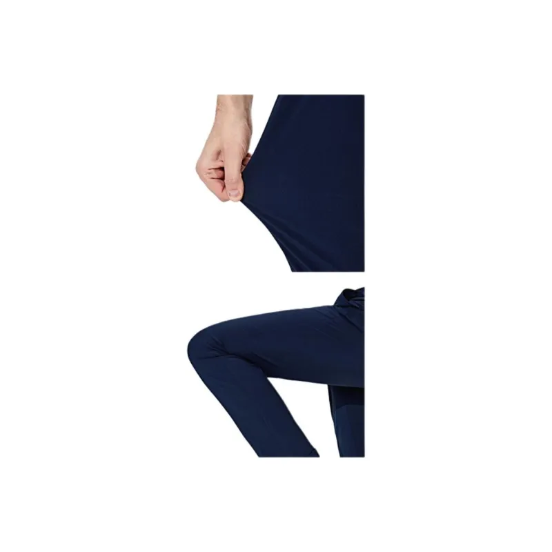 NAVIGARE Casual Pants Men Navy Blue-4