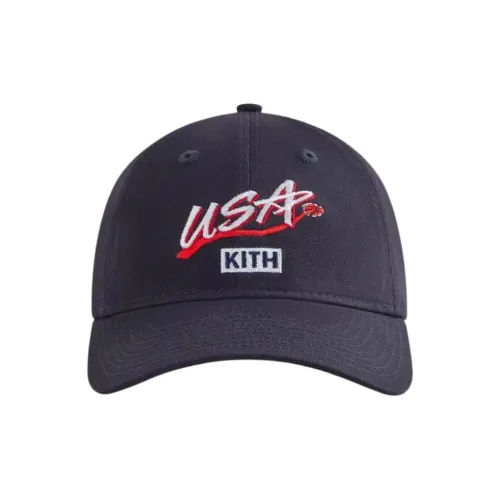 KITH x New Era Baseball Caps robes Unisex Black