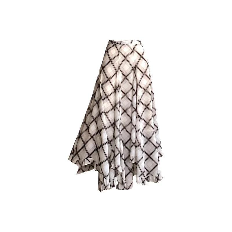 DOSOHEB Casual Long Skirt Women's-5
