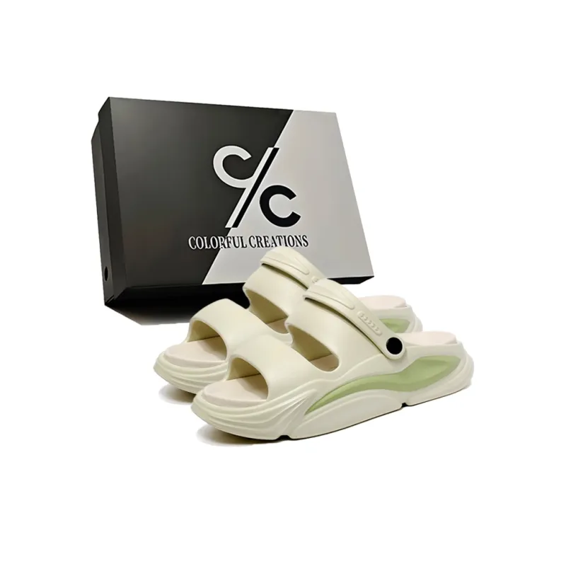 Colorful Creations Beach Sandals Men's Box-5