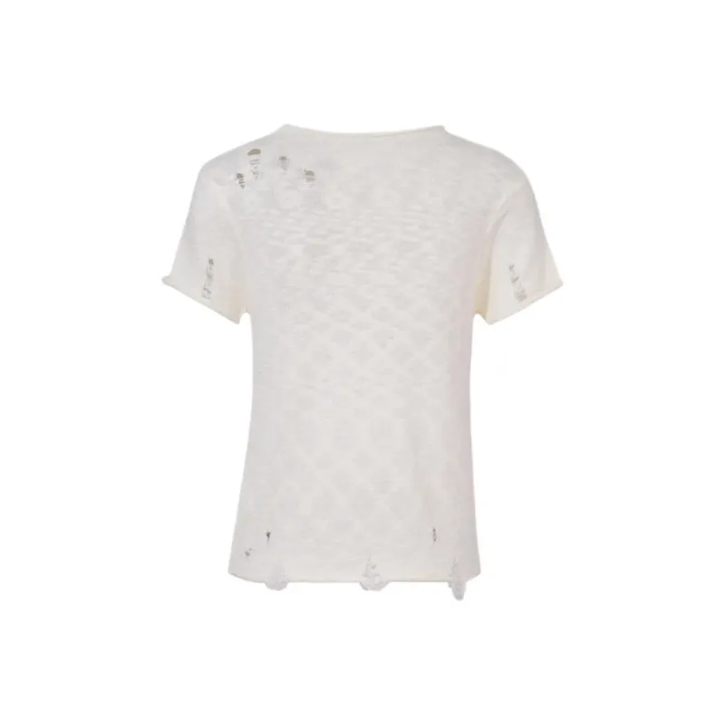 TCH T Shirts Women's White-1