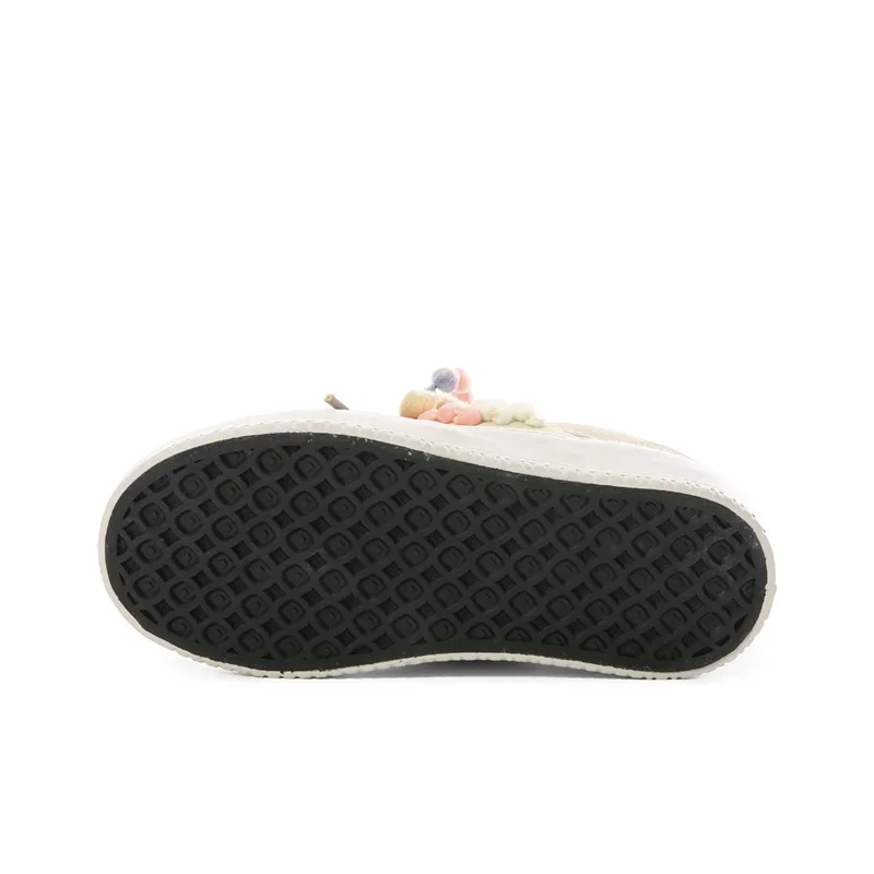 The New Age Family Low Top Skateboard Shoes Women's Yellow-4