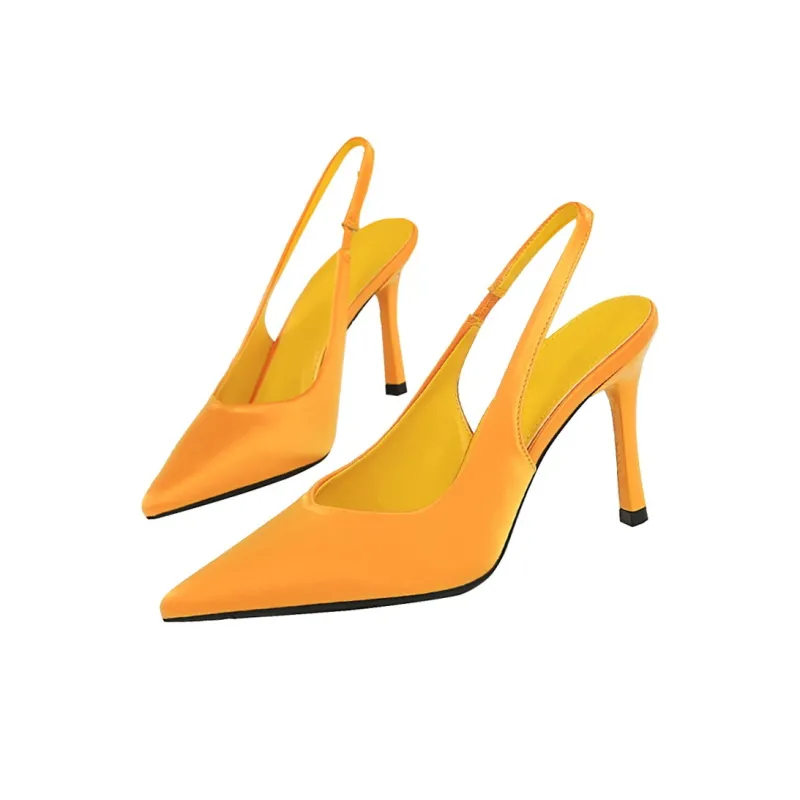 QITUMAUL High Heels Women's Purple-3