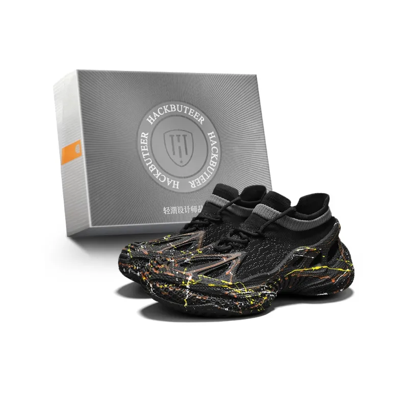 HACKBUTEER Low Top Casual Shoes Men's Box Included-10