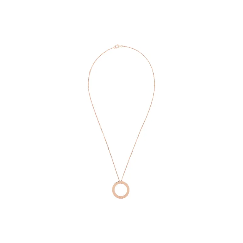 CARTIER Love Necklace Collection 18K Rose Gold Necklaces Women's Rose Gold-1