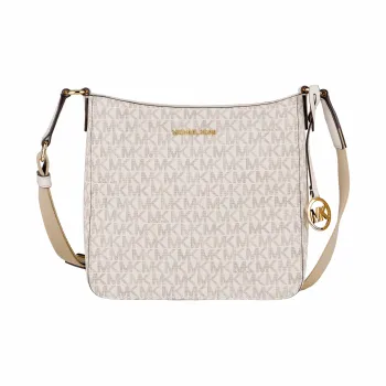 MICHAEL KORS Jet Set Travel Small Signature Logo Messenger Bag