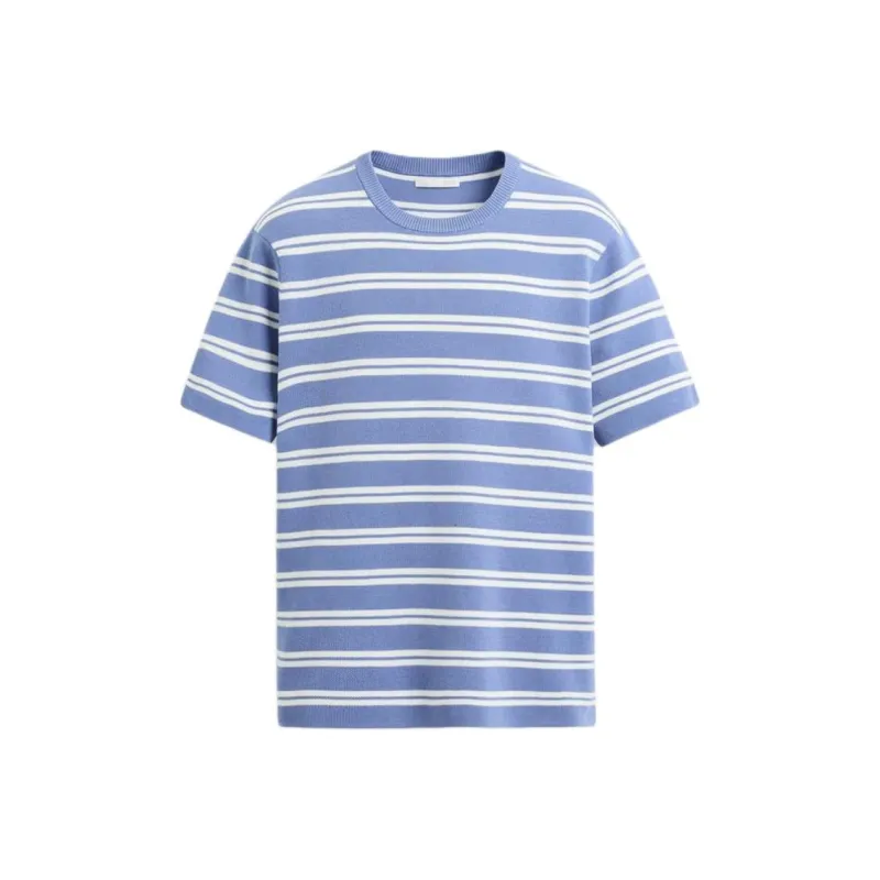 ZARA T Shirts Men Stripes-0