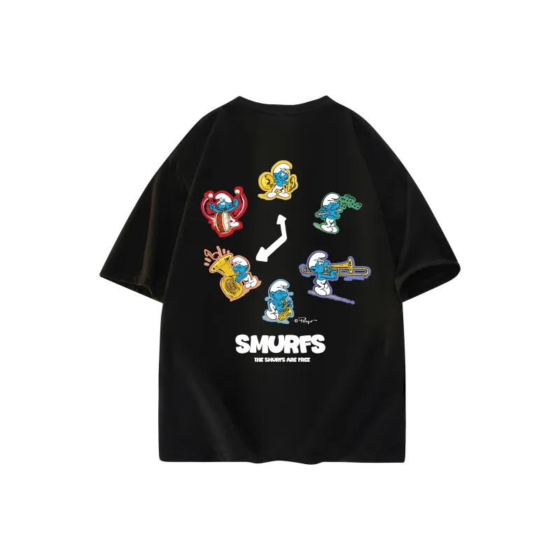 The Smurfs T Shirts Unisex-1