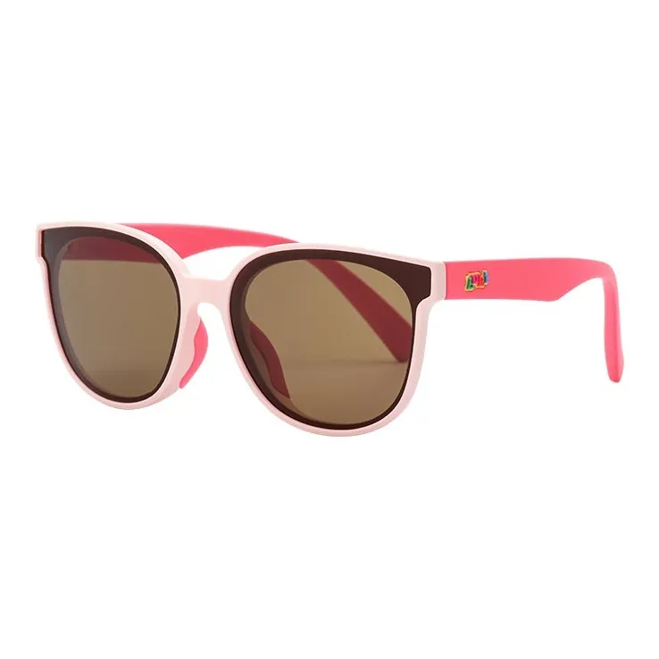 LUKI TR/Memory Plastic TPEE Thermoplastic Polyester Elastomer Oval Sunglasses Kids'-0