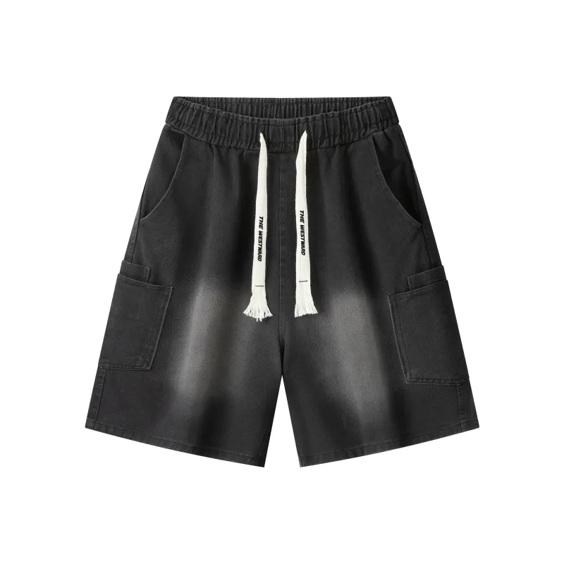 Journey To The West Denim Shorts Unisex-0