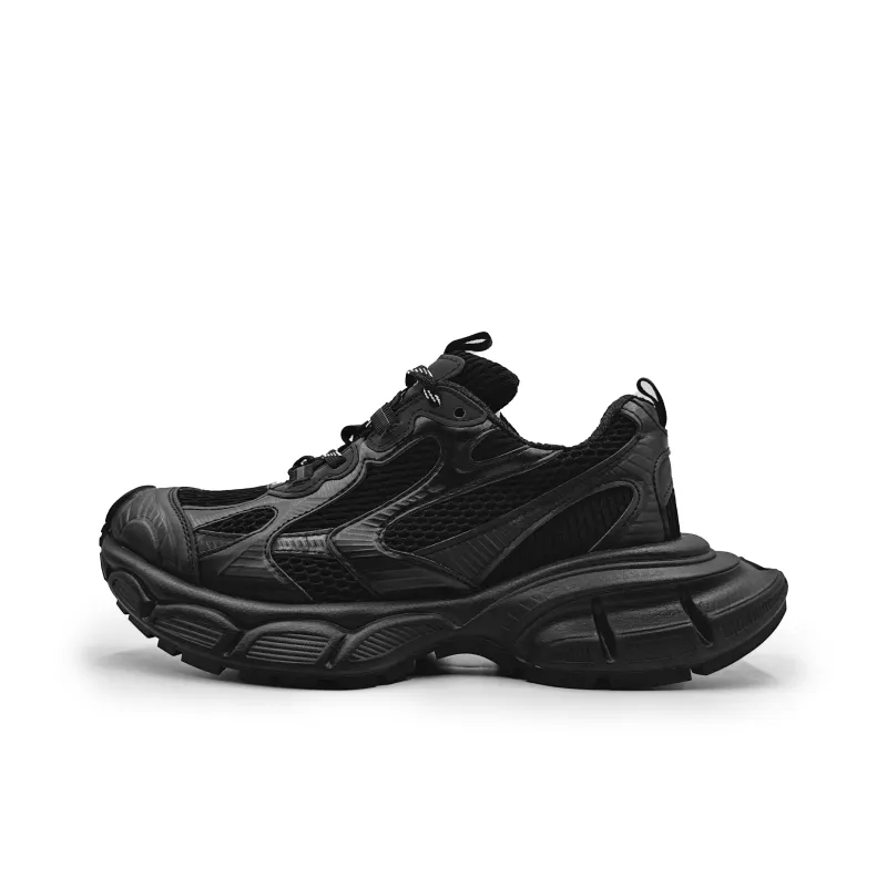 Hong Kong Meng Slip Resistant, Breathable, Height Increasing Low Top Chunky Sneakers Unisex-14