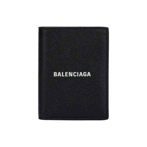 Balenciaga Logo Printed Bi Fold Wallet