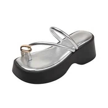 TATAYA Rubber Sole Abrasion Resistant Slide Slippers Women's