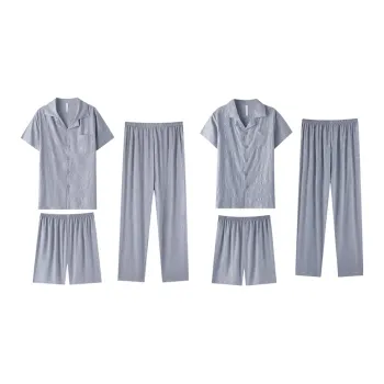 Cotton Gene Pajama Set Men's Combo Set