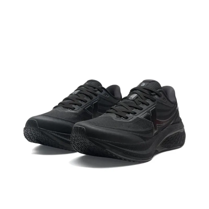XTEP 5 Speed 3 Lightweight Anti Slip Low Top Casual Running Shoes Men's Black-1