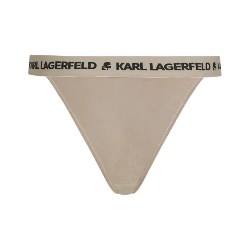 KARL LAGERFELD / Karl Lagerfeld Jeans Stretch cotton Thongs Pack Of Three-1