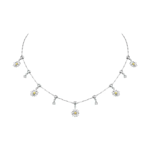 ZEGL Copper White Gold Plated Necklaces Women's