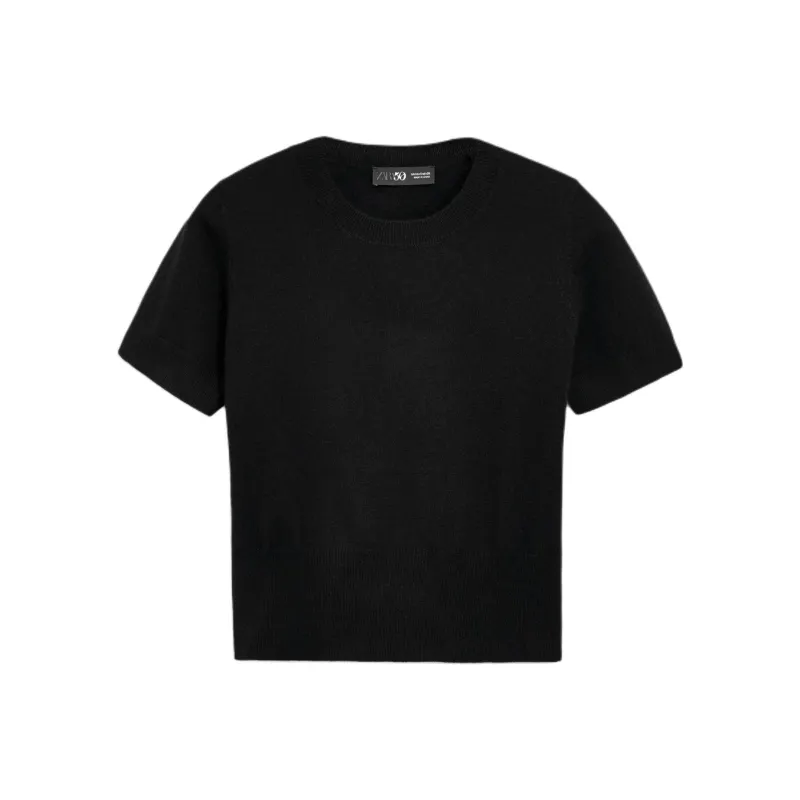 ZARA Cashmere Sweaters Women's Black-0