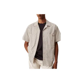 Calvin Klein Shirts Men Ecru