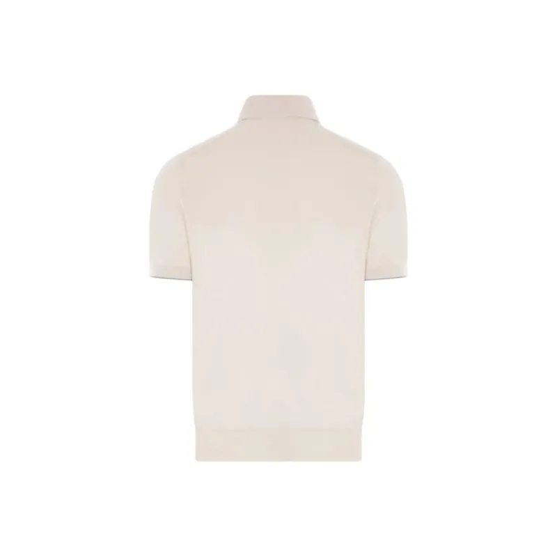 Brunello Cucinelli Polo Shirt Men's Ivory-1