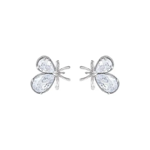 QIANFANGDAHUANGYE 925 Sterling Silver Stud Earrings Women's