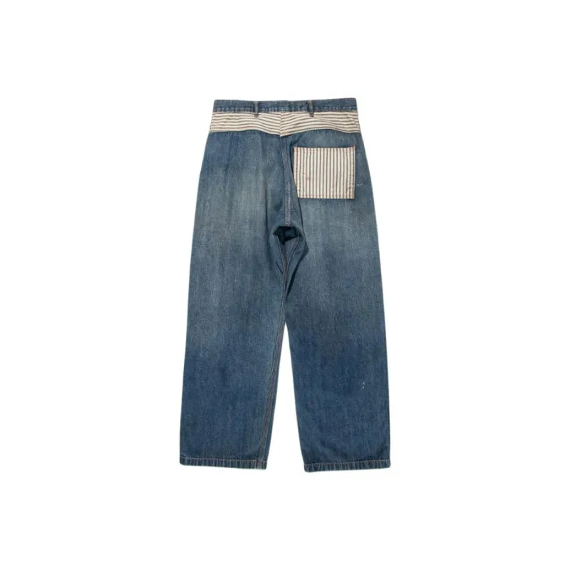 Bowwow SS25 LAPD PRISONER DENIM PT AGING Jeans Unisex-1