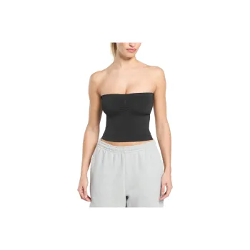 GYMSHARK Strapless Top Women's Black