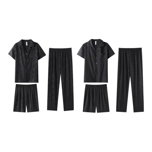 Cotton Gene Pajama Set Men's Multiple Packs