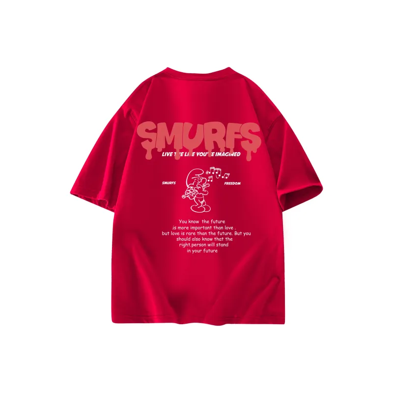The Smurfs T Shirts Unisex-9