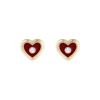 SHINE S925 Sterling Silver Stud, Synthetic Cubic Zirconia Stud Earrings Women's