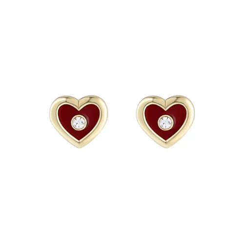 SHINE S925 Sterling Silver Stud, Synthetic Cubic Zirconia Stud Earrings Women's